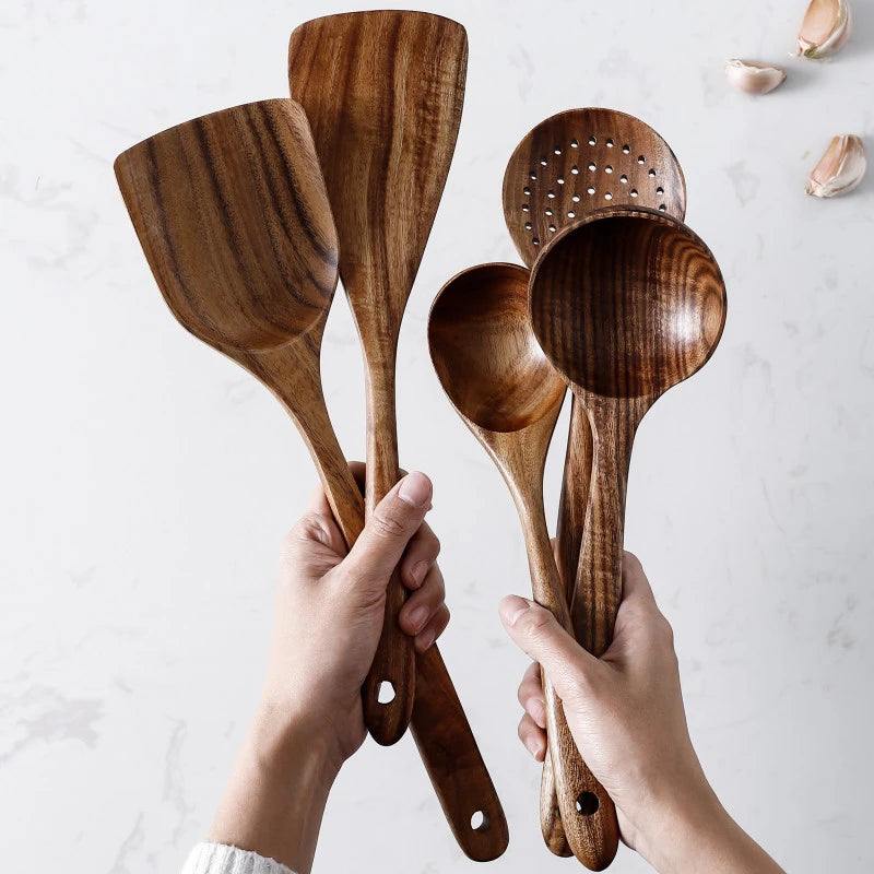 Thai Wooden Utensils