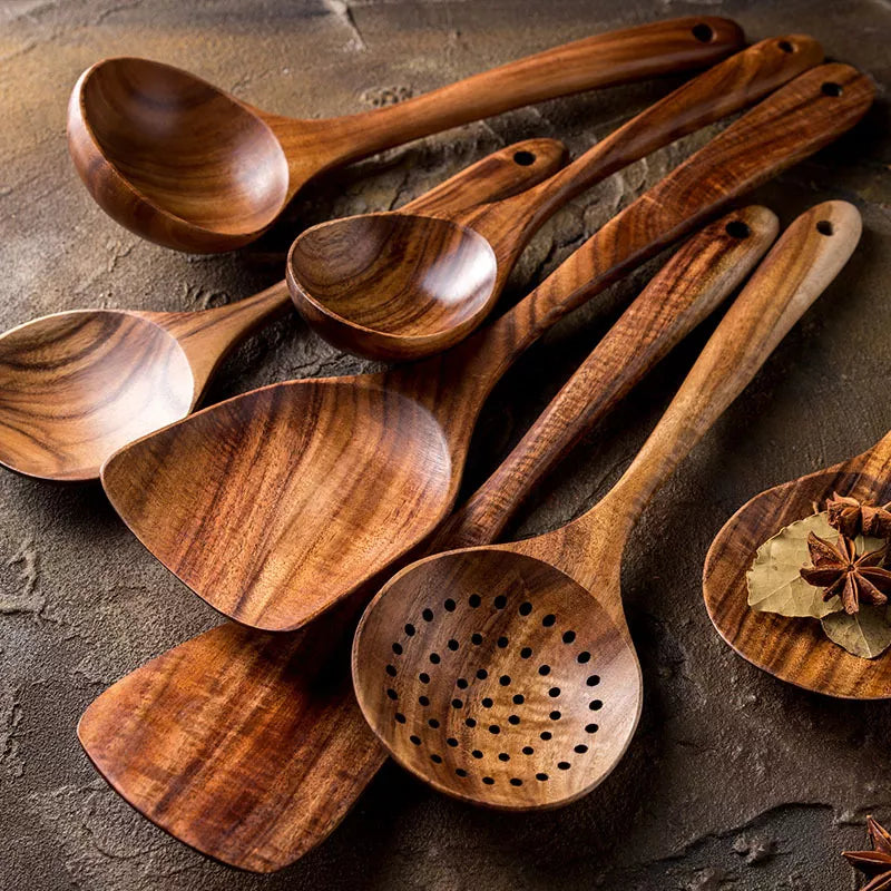 Thai Wooden Utensils