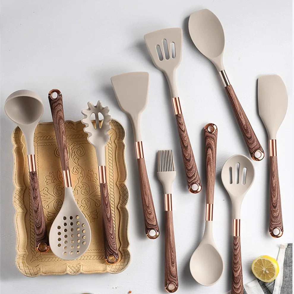 Gold Handle Utensils