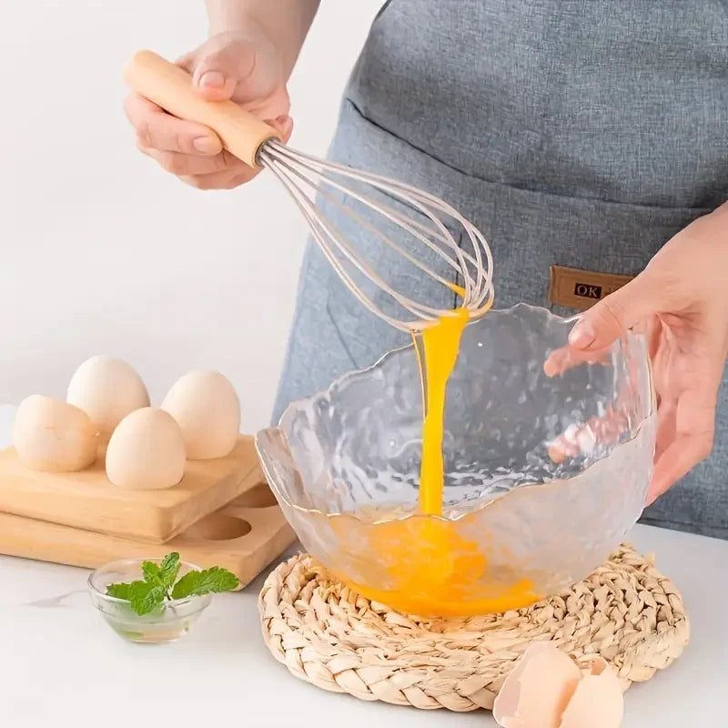 Silicone and Madeira Utensils