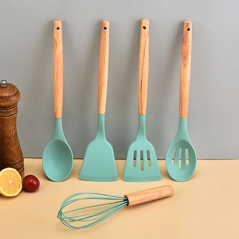 12 Silicone Utensils