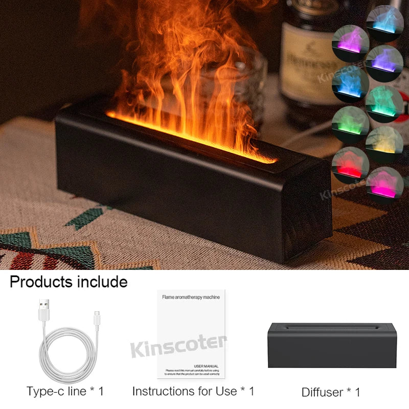 Simulated Flame Diffuser
