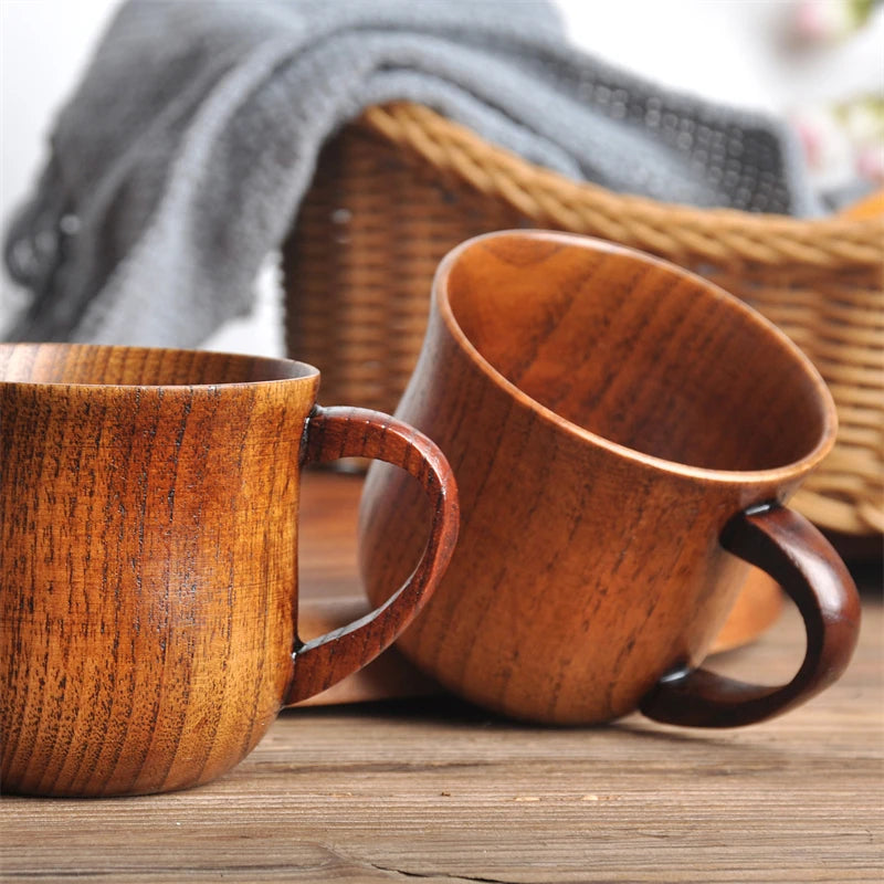 Taza de Madera Artesanal