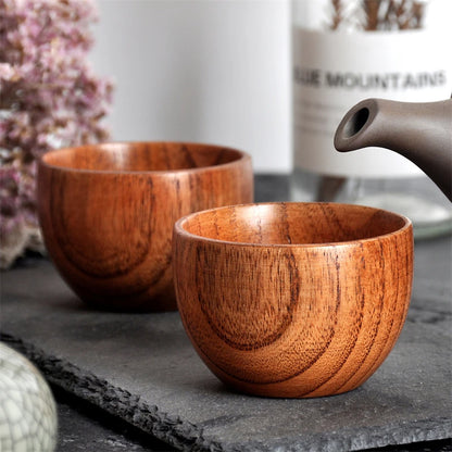 Taza de Madera Artesanal