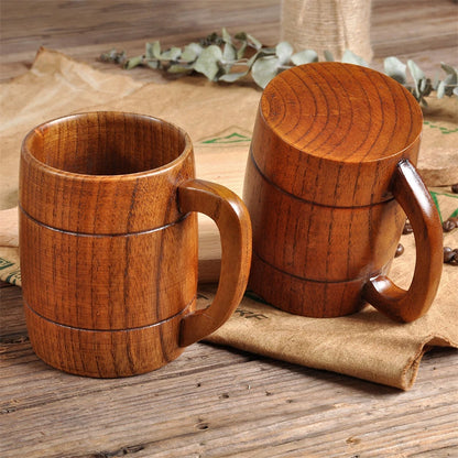 Taza de Madera Artesanal