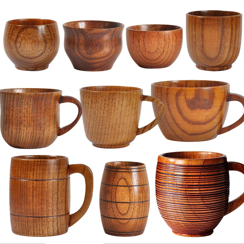 Taza de Madera Artesanal